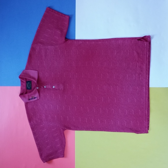 Vintage 1980s Armani Emporio Polo Font Pattern T-Shirt - Picture 2 of 7